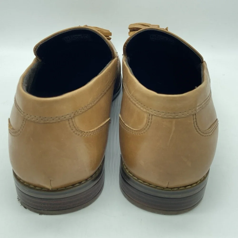 Rockport‎ Men's 9W Comfort DMX Business Leather Kilty Tassel Slip-On Loafers